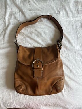 Coach Vintage Soho Glove Tanned Saddlebag/crossbody. 2001-9481